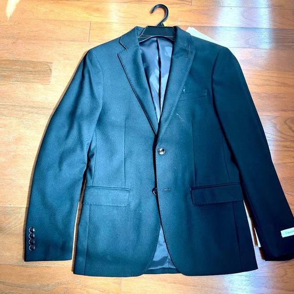 CK black men’s suit Jacket, 36R, brand new with tag! - Picture 1 of 10